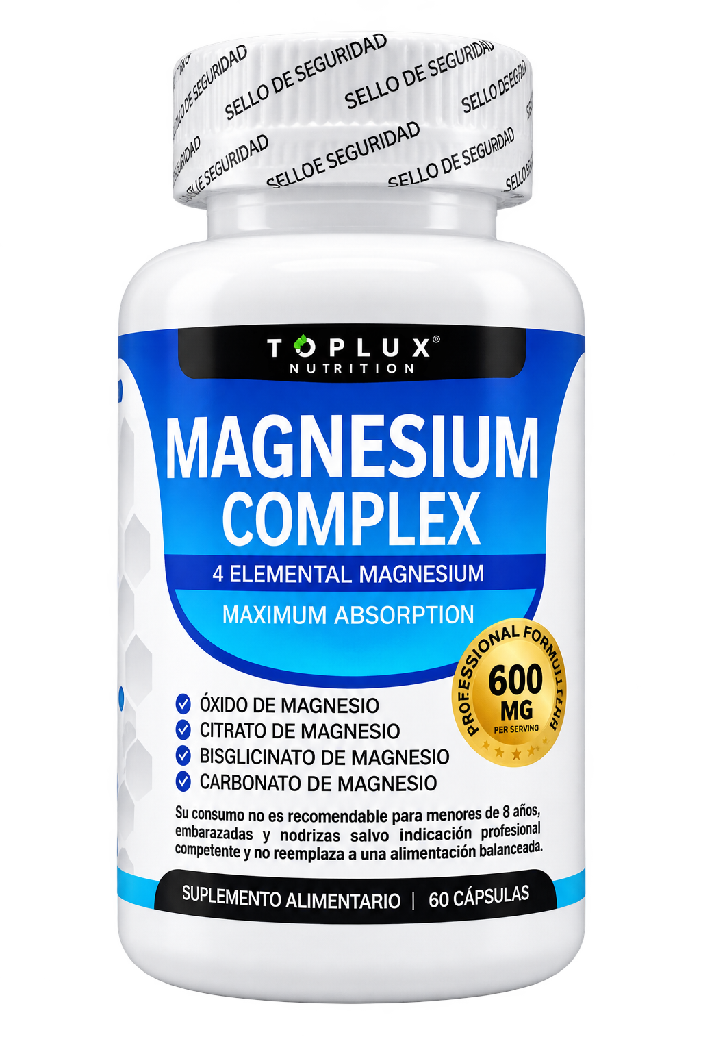 MAGNESIO COMPLEX 600MG