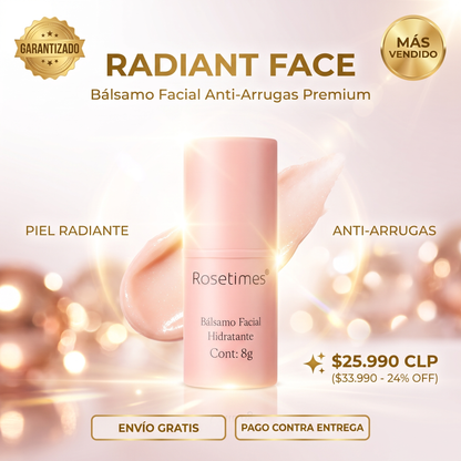 RADIANT FACE - BÁLSAMO FACIAL ANTI-ARRUGAS