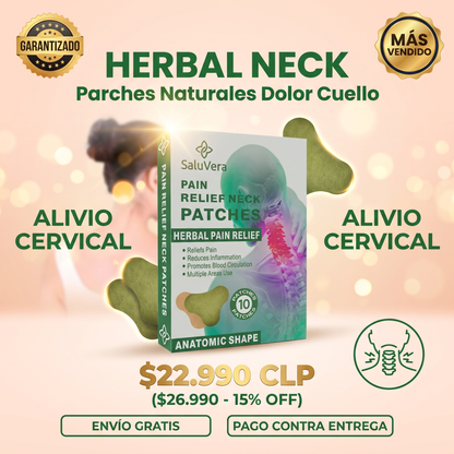 HERBAL NECK - PARCHES NATURALES DOLOR CUELLO