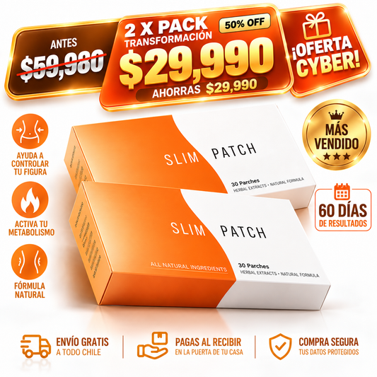 SLIM PATCH- PARCHE ADELGAZANTE PREMIUM