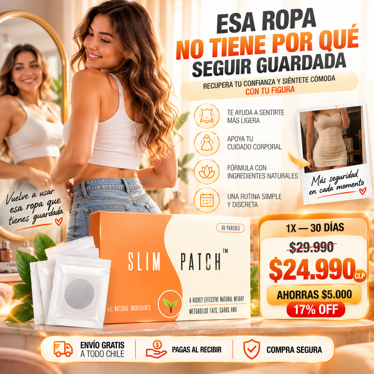 SLIM PATCH- PARCHE ADELGAZANTE PREMIUM
