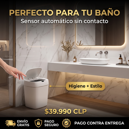 SMART TRASH PRO - BASURERO AUTOMÁTICO 14 LITROS