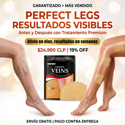 PERFECT LEGS - PACK TRATAMIENTO VARICES PREMIUM 24 UNI