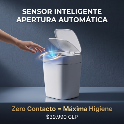 SMART TRASH PRO - BASURERO AUTOMÁTICO 14 LITROS