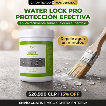 WATER LOCK PRO - SELLADOR IMPERMEABILIZANTE PREMIUM 500G