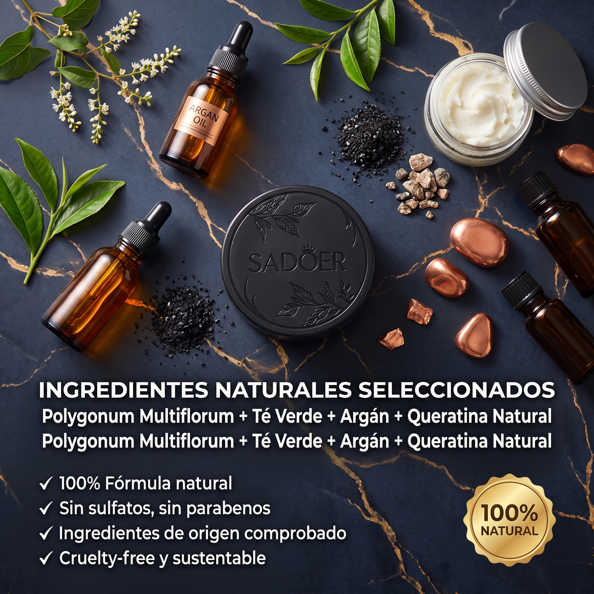 CARBON BLACK - SHAMPOO NEGRO ANTI-CANAS