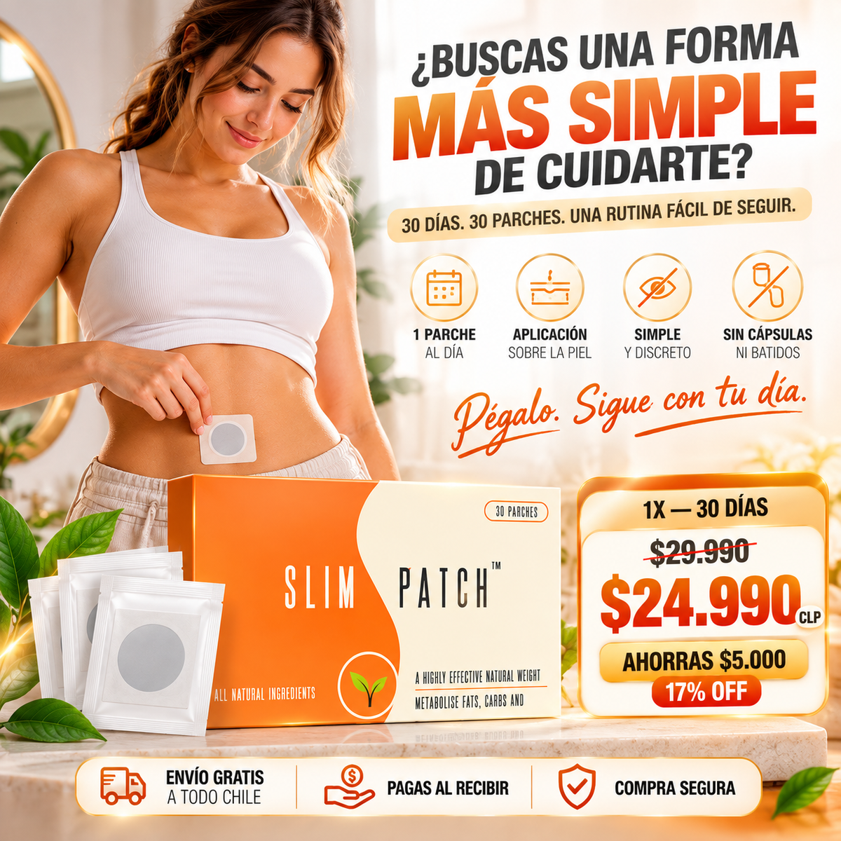 SLIM PATCH- PARCHE ADELGAZANTE PREMIUM
