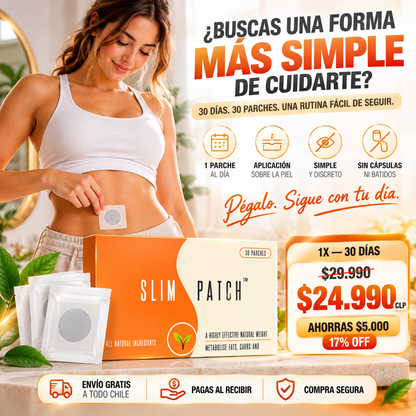 SLIM PATCH- PARCHE ADELGAZANTE PREMIUM