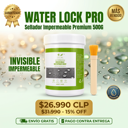 WATER LOCK PRO - SELLADOR IMPERMEABILIZANTE PREMIUM 500G